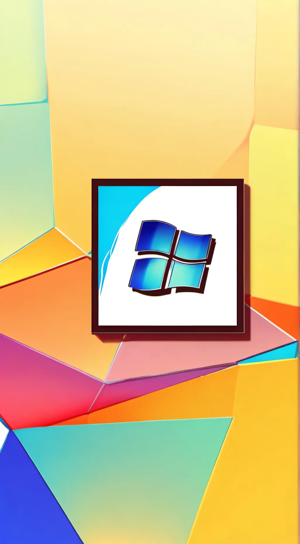 ai character: windows 7 background