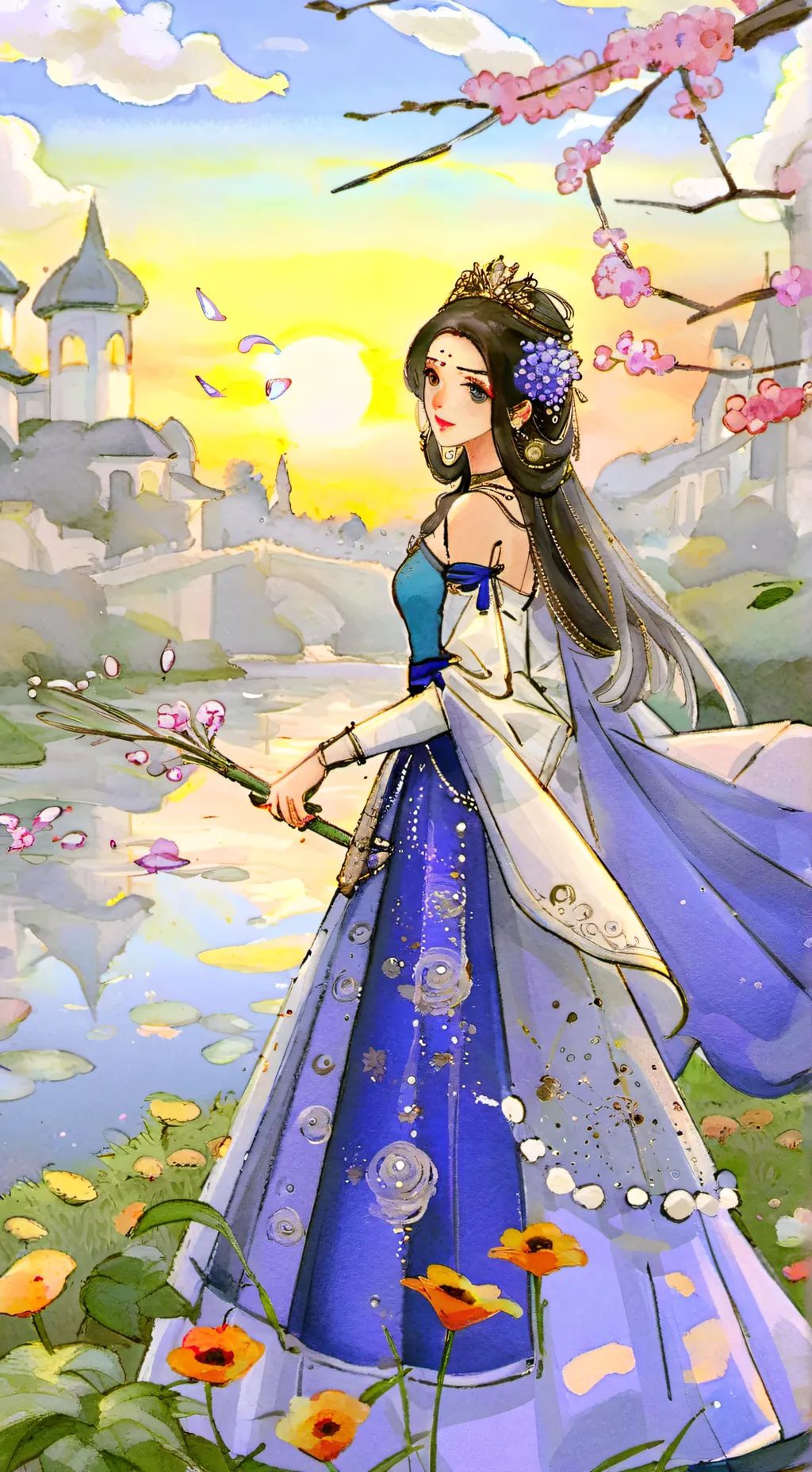 ai character: день чипс background