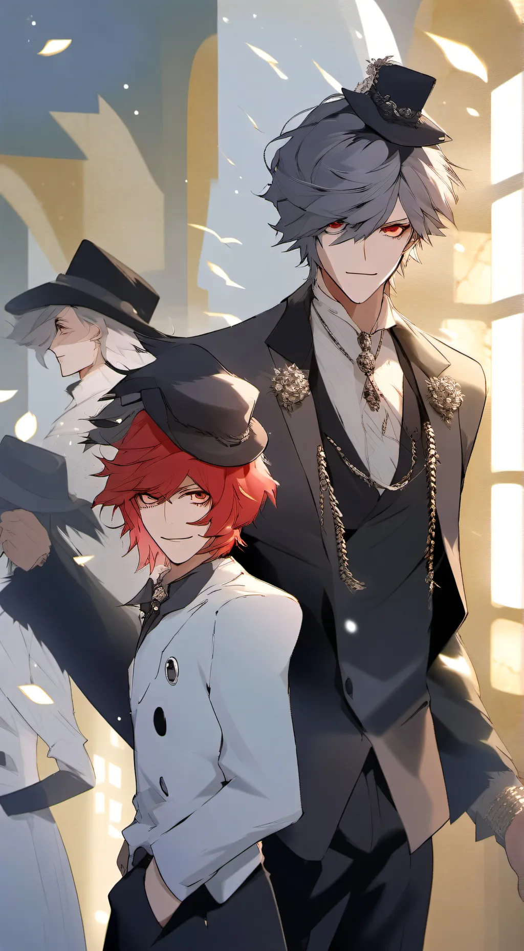 ai character: alastor, Lucifer background