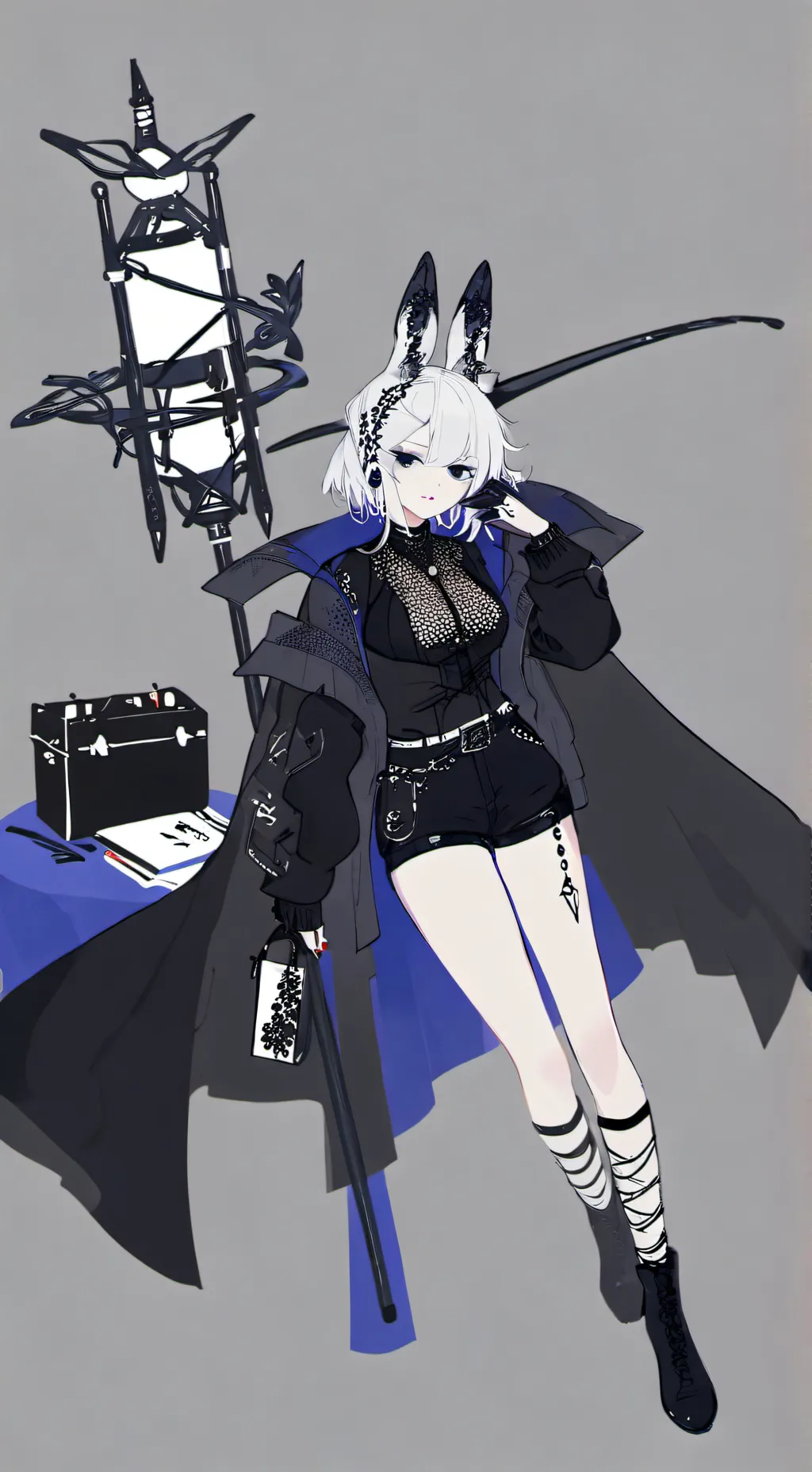 ai character: Клео  background