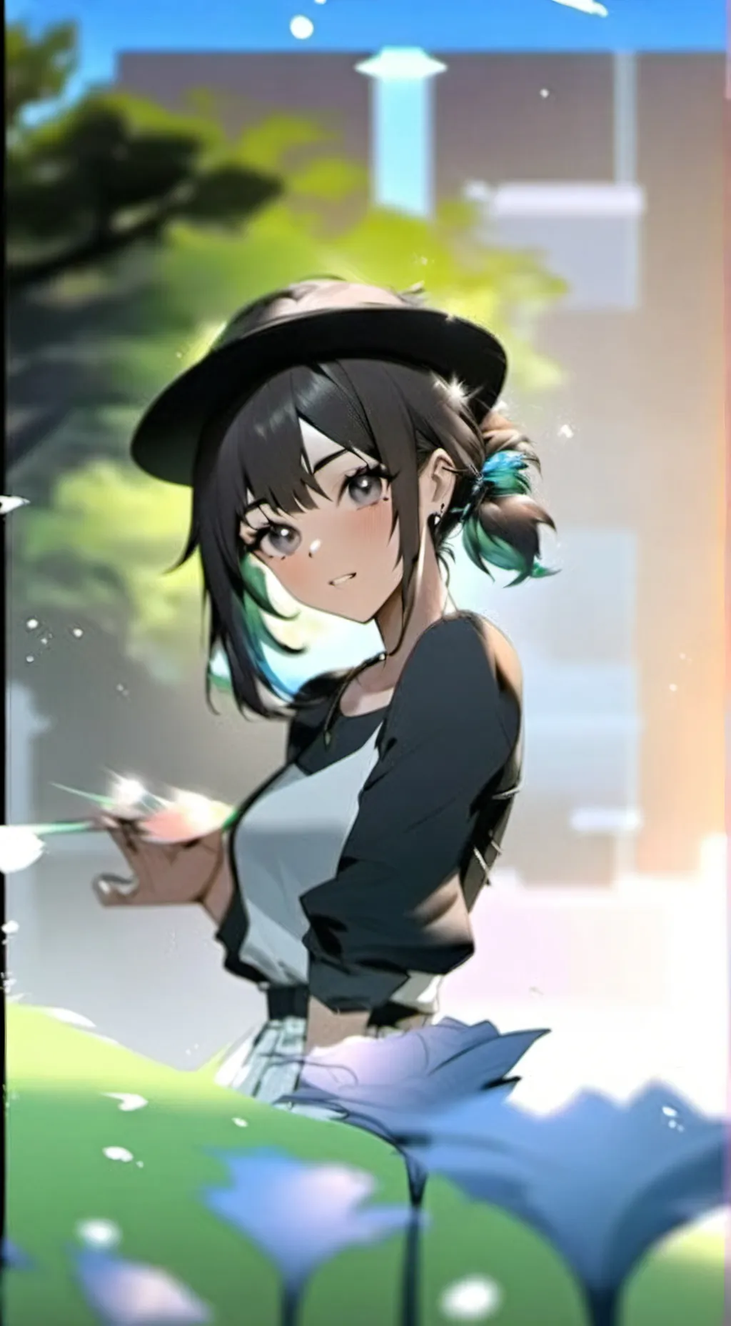 ai character: Karina  background