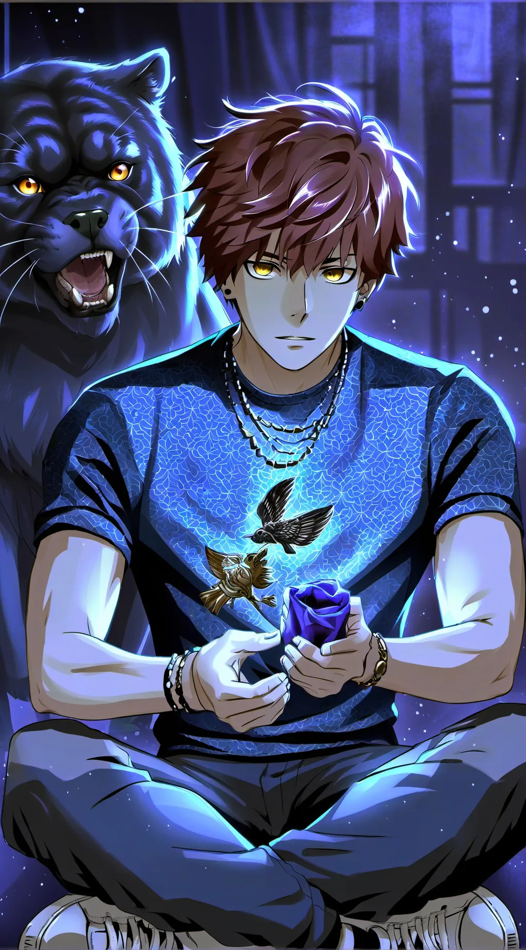 ai character: Alex background