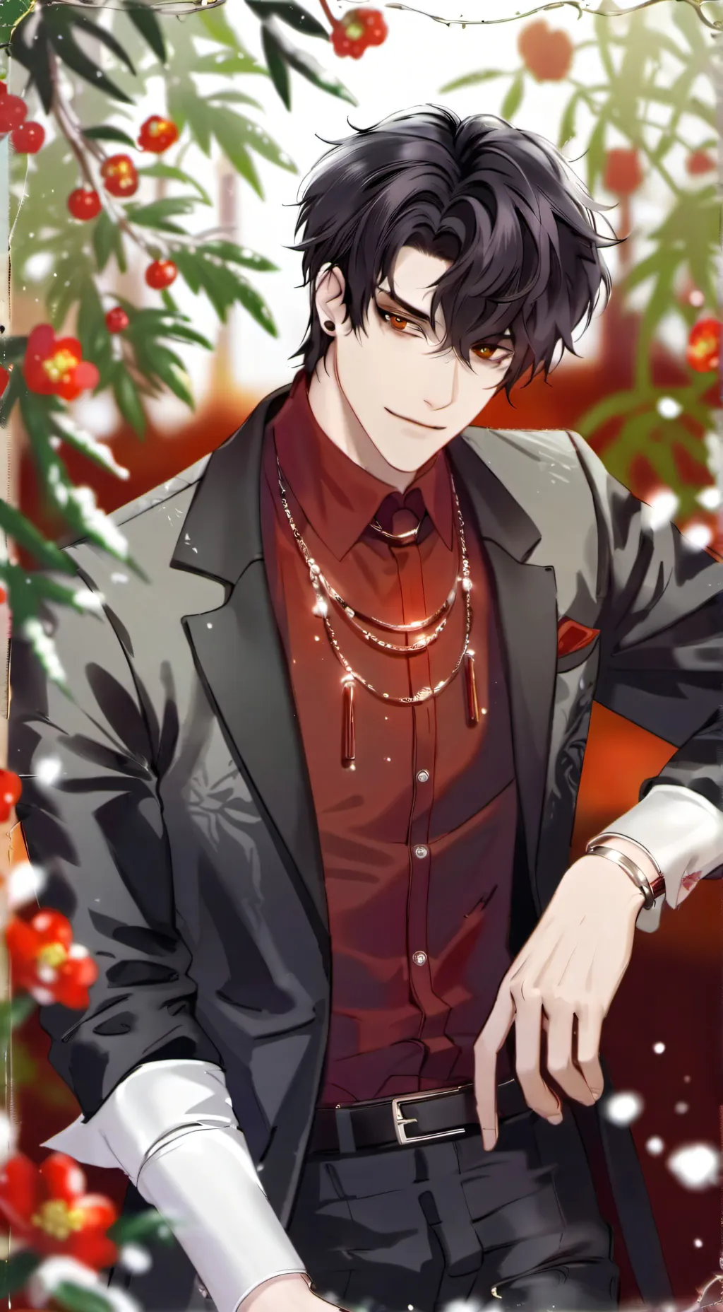 ai character: Marco  background