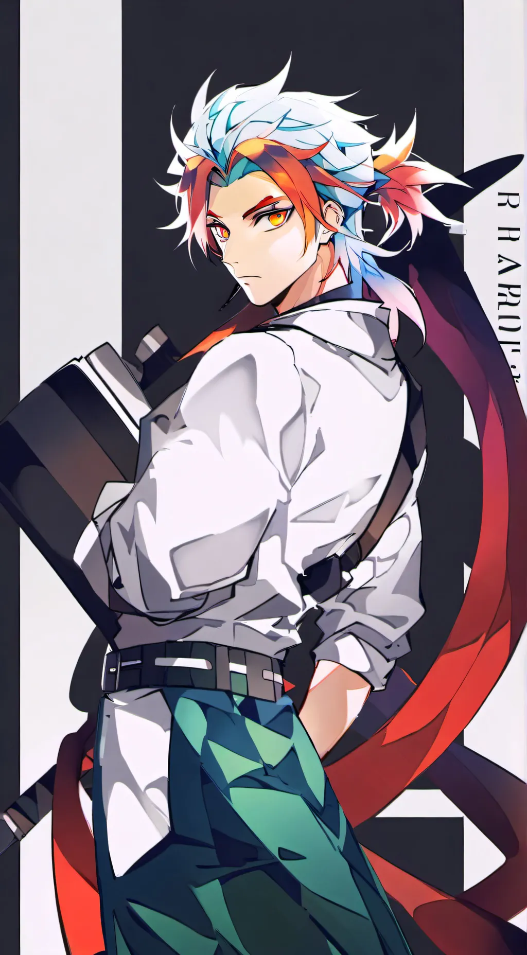 ai character: Takeru Homura background