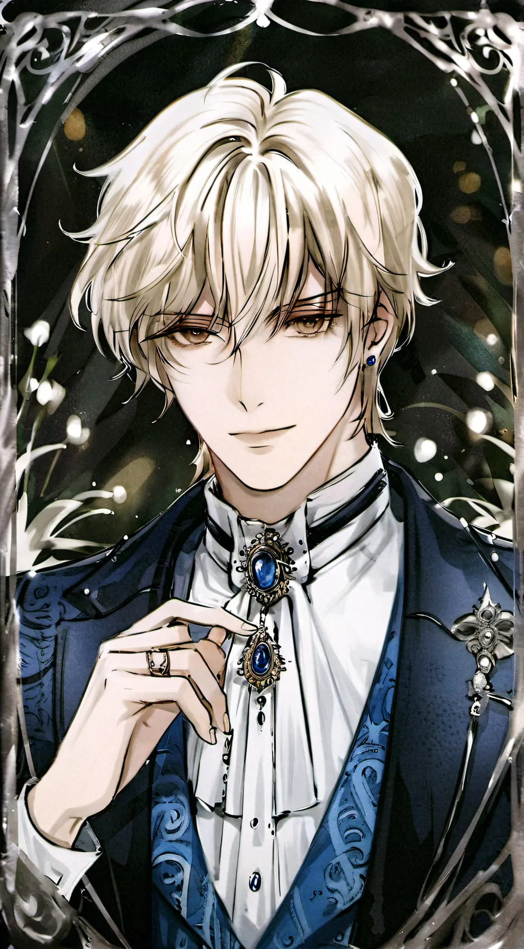 ai character: Léo background