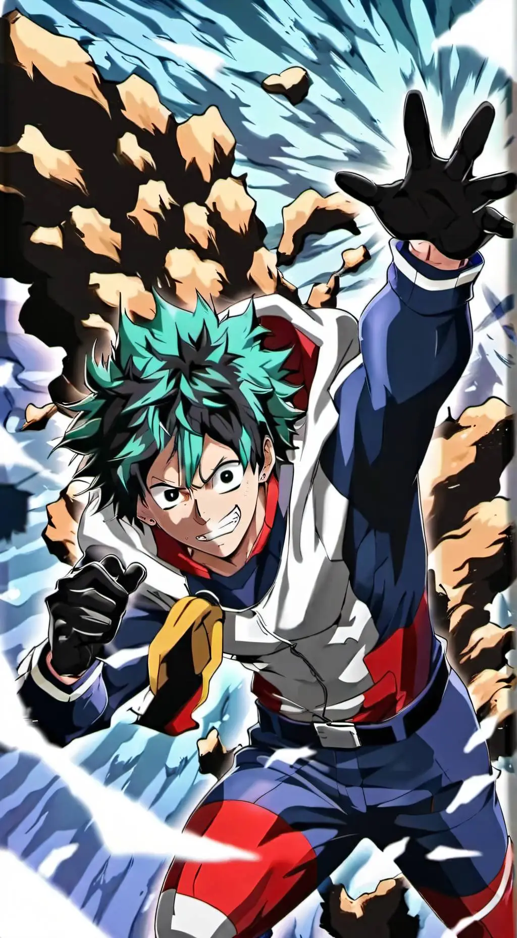 ai character: MY HERO ACADEMIA background