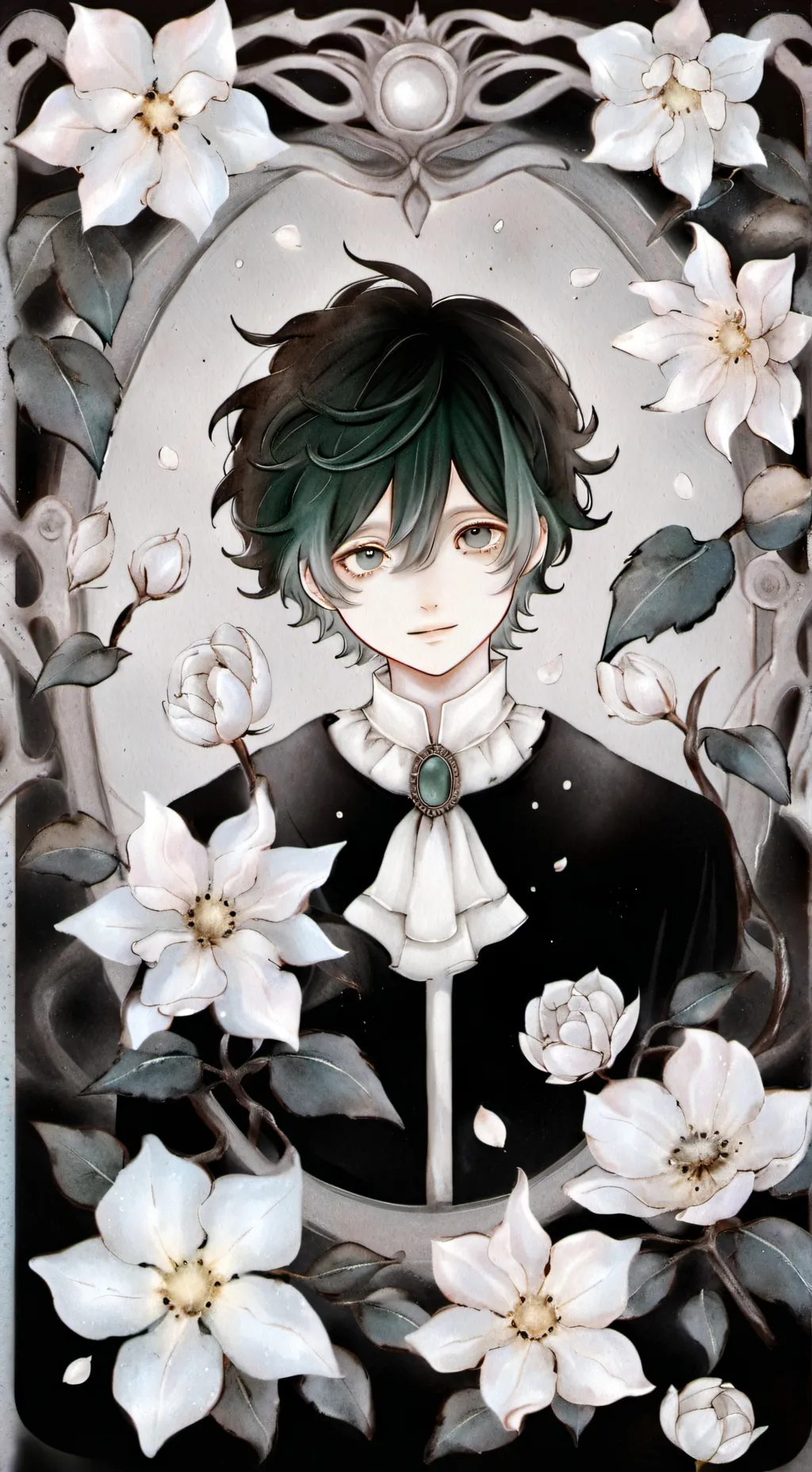 ai character: ★deku★ background