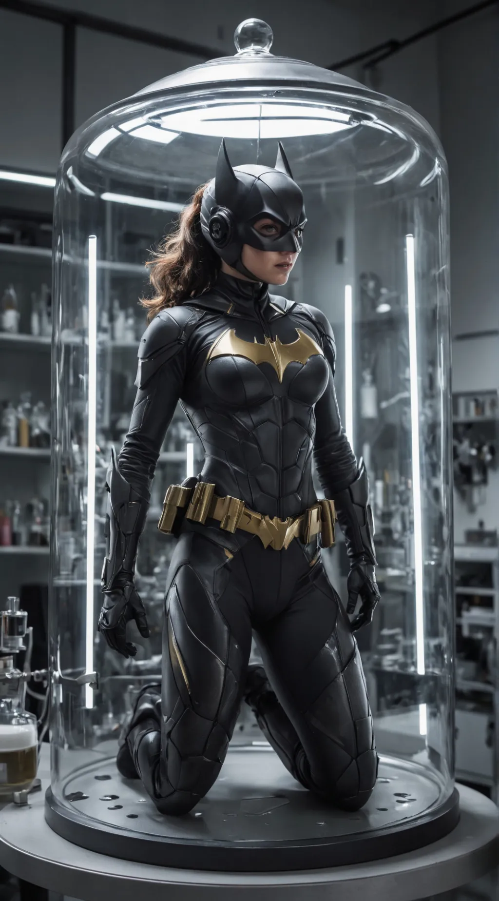 ai character: Batgirl background