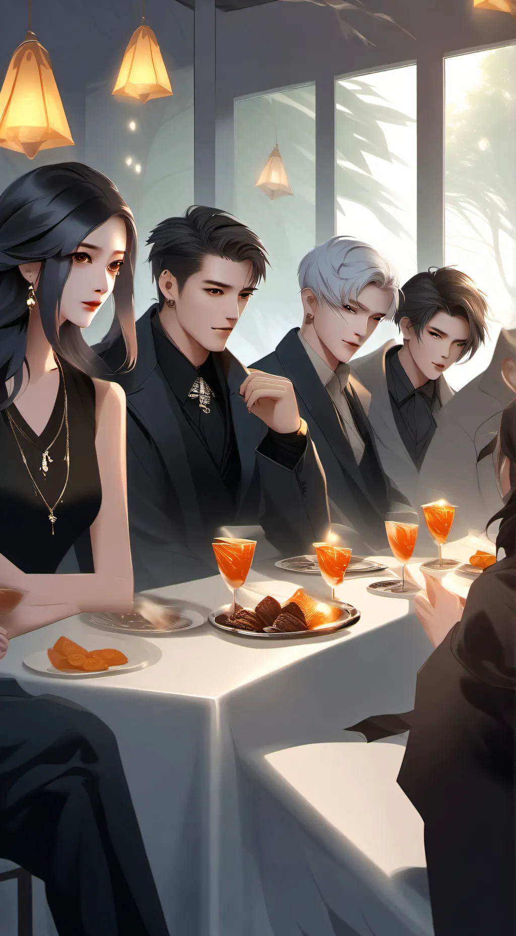 ai character: Avatar party background