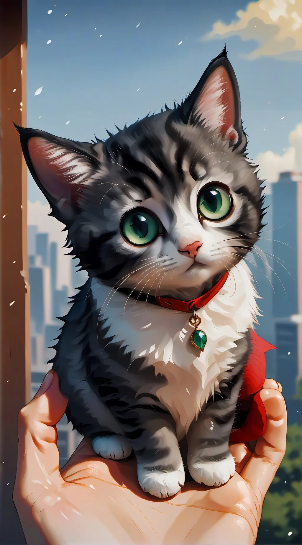 ai character: Liam  background