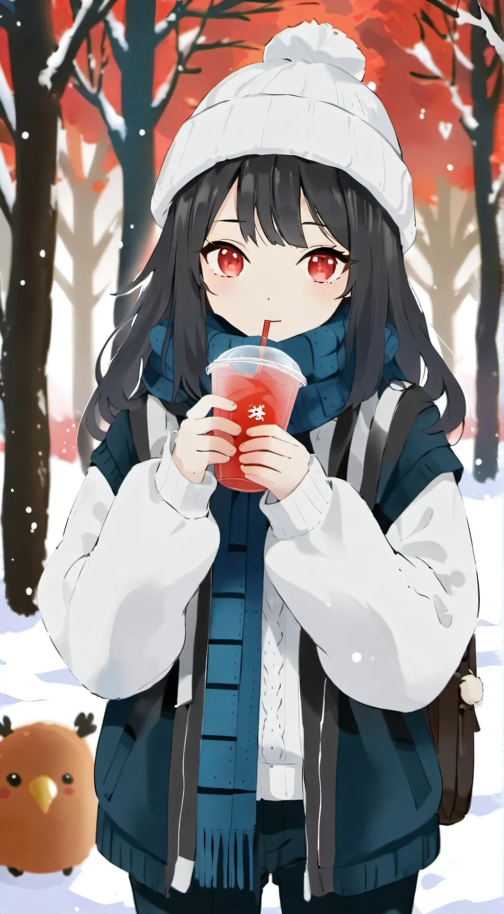 ai character: Vesper background