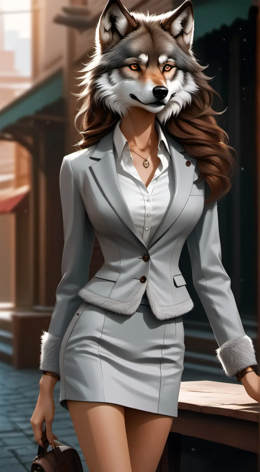 Talkie AI - Chat with Natasha (wolf)