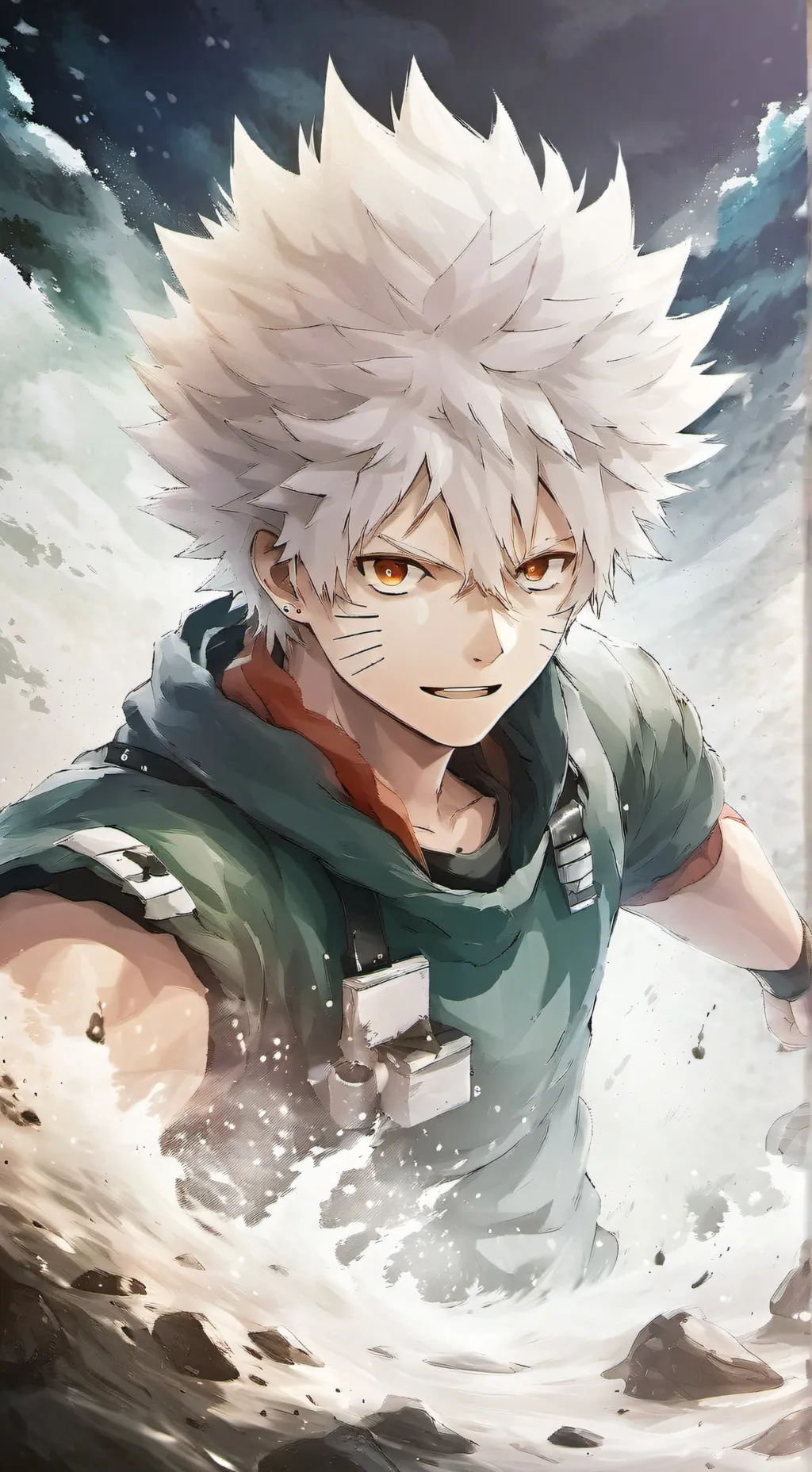 ai character: mha apocalypse  background