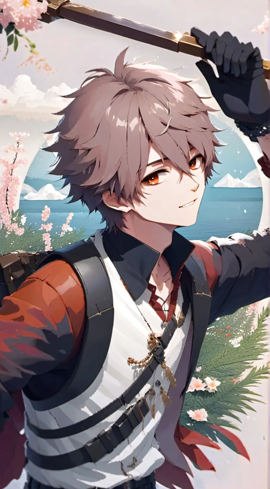 ai character: Angle  background