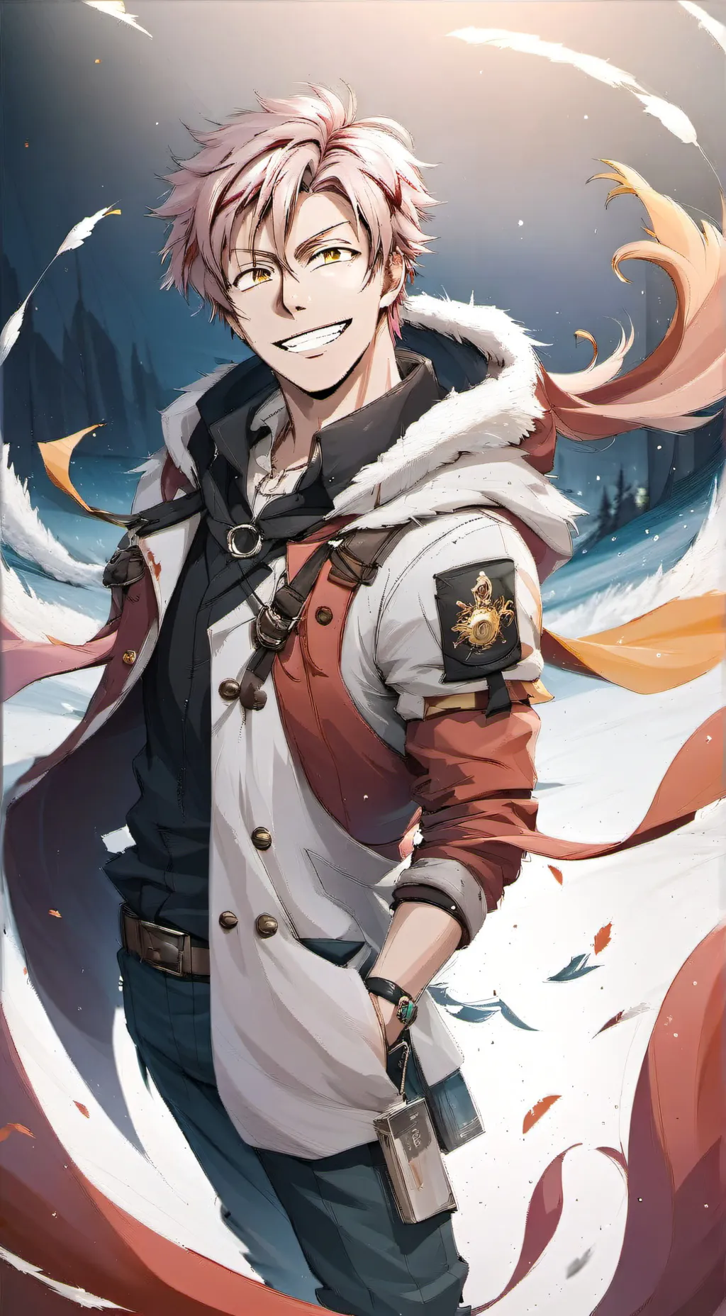 ai character: Kazuya Akehoshi background
