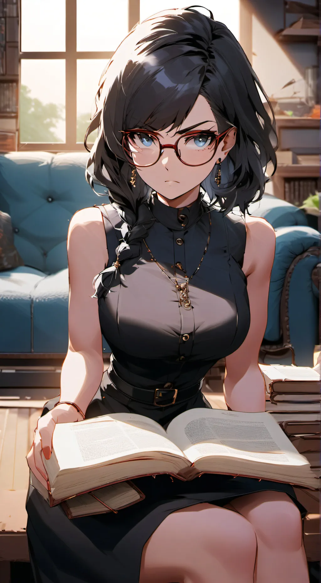 ai character: Melissa  background