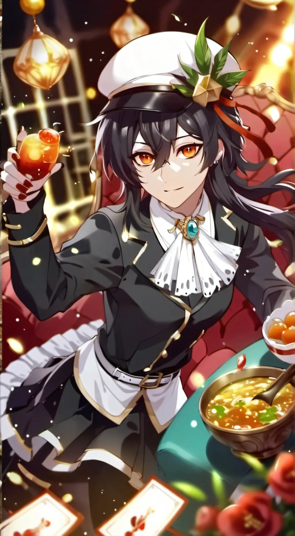 ai character: Gf background