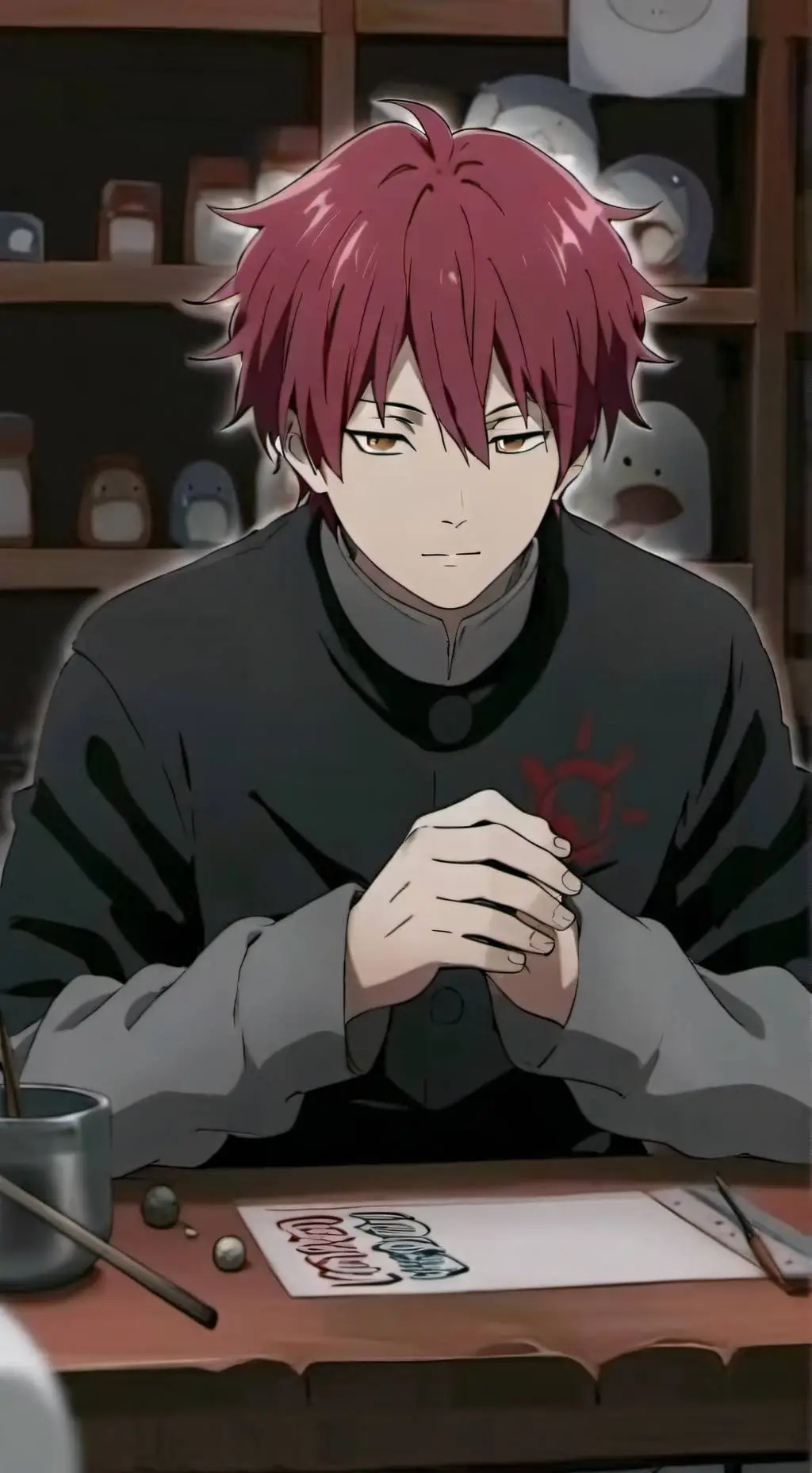 ai character: Sasori background