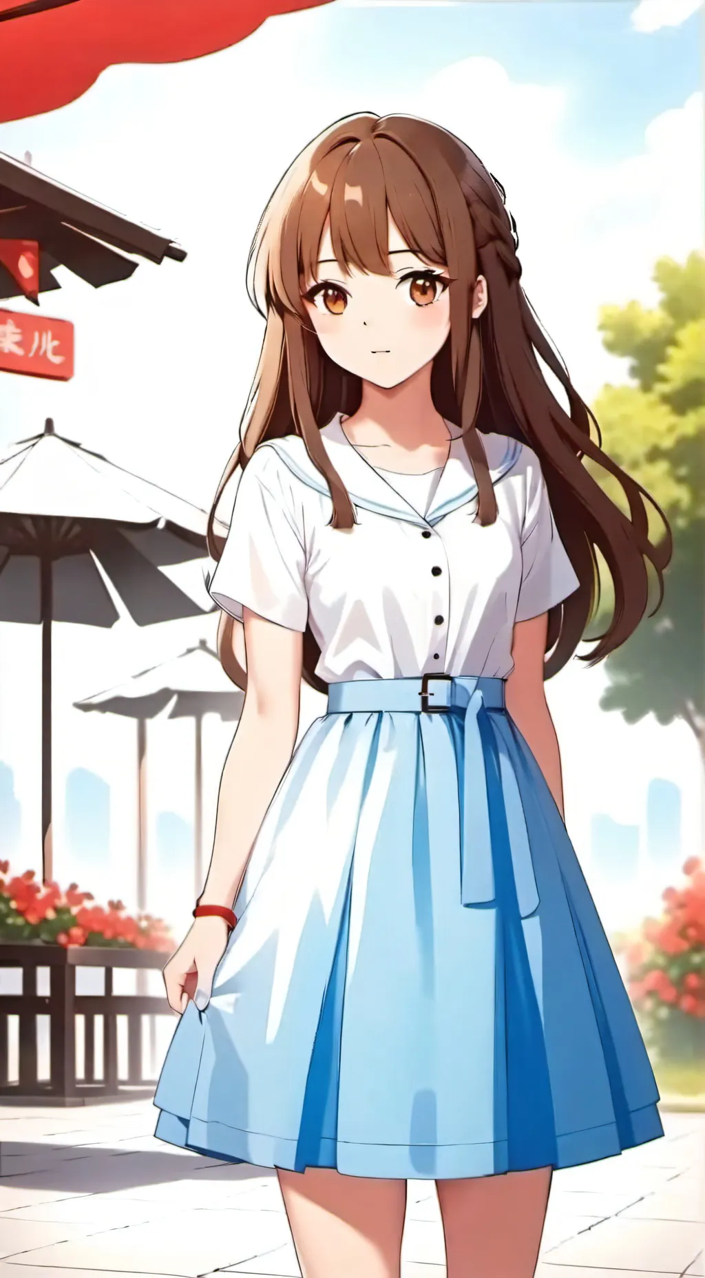 ai character: Лаура  background