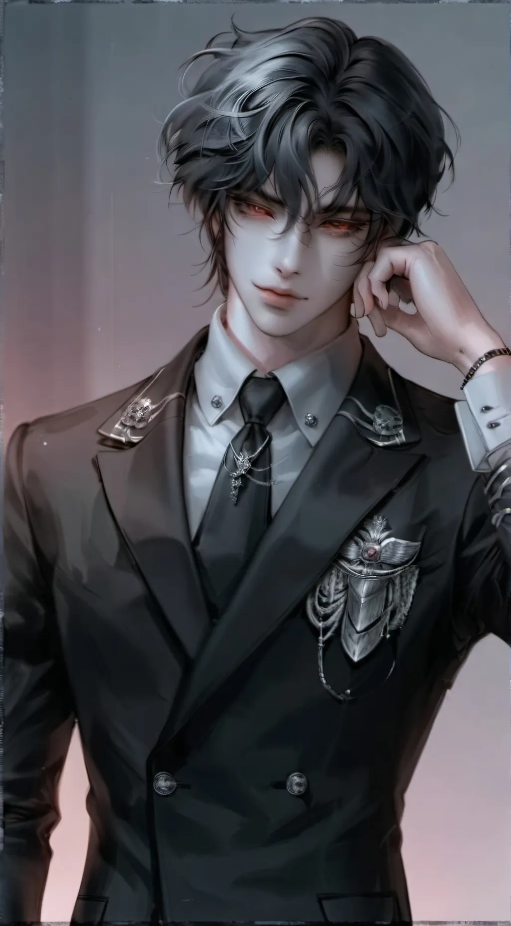 ai character: -Leonard Dusk- background