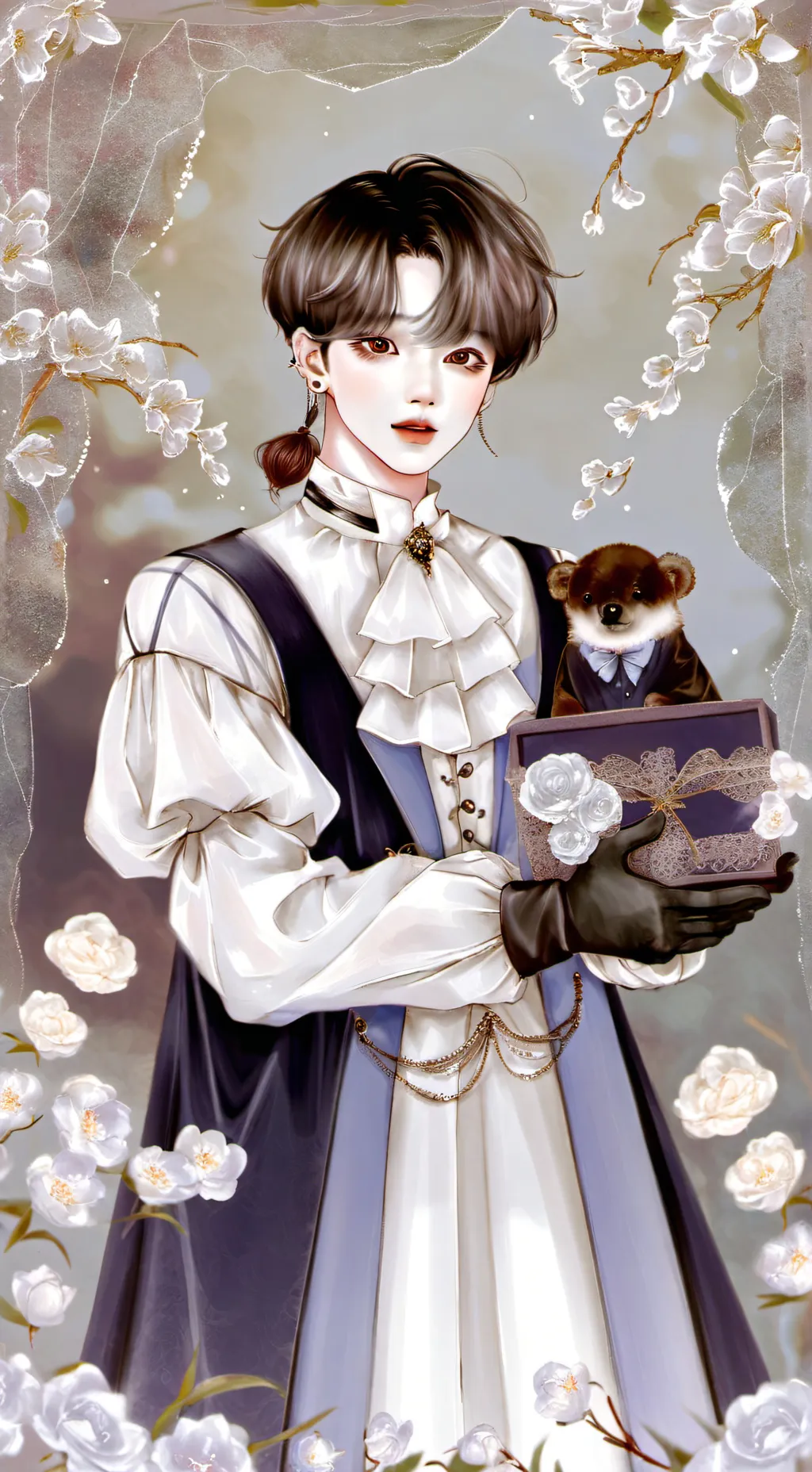 ai character: Rocky background