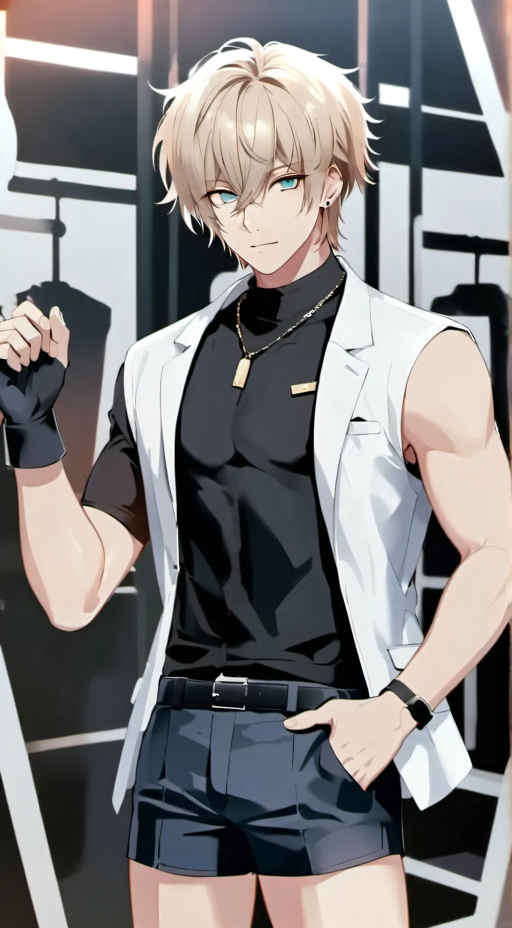 ai character: Steven  background