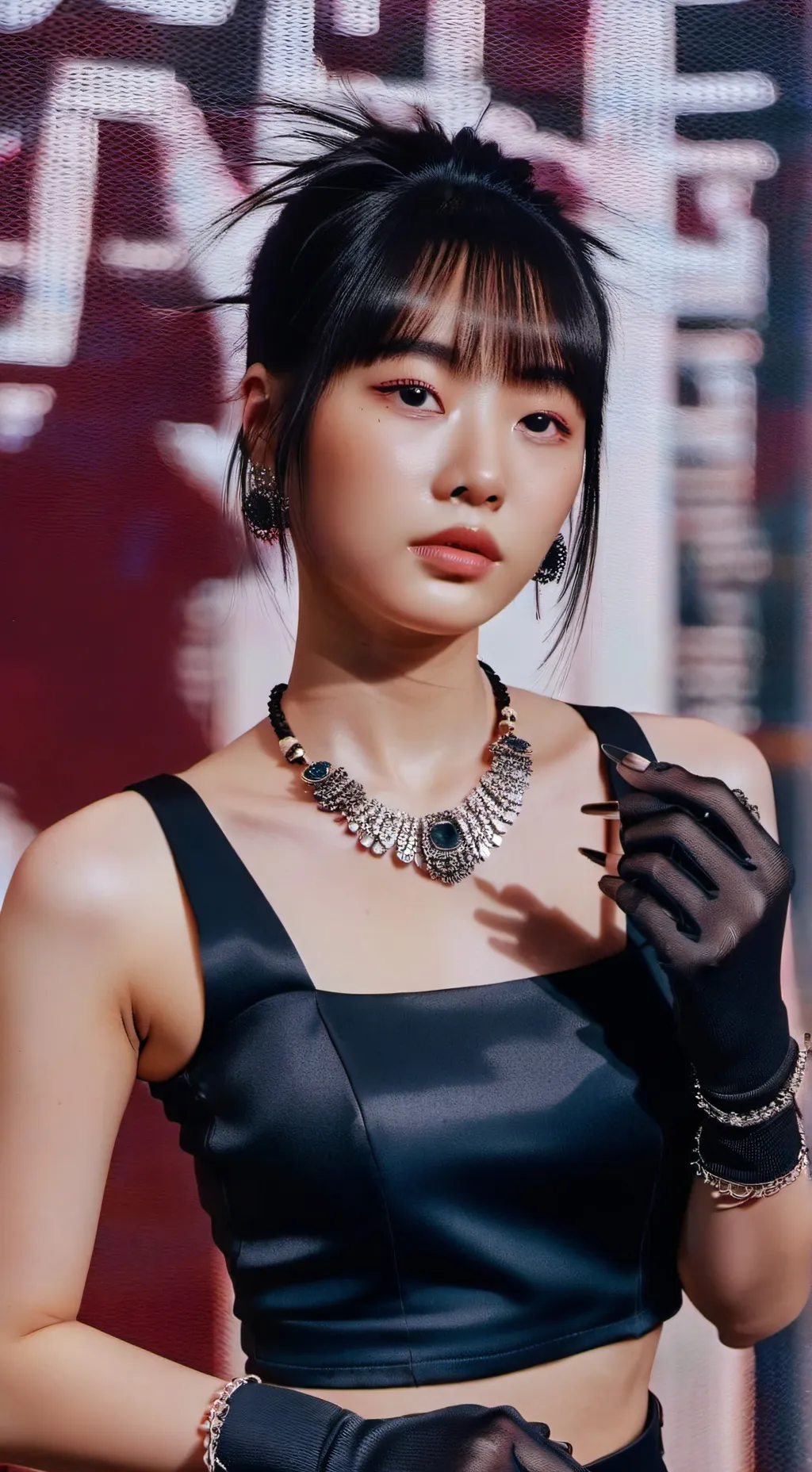 ai character: Hyeonju  background