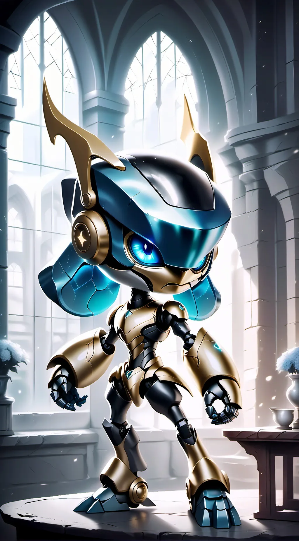 ai character: CHARGE background