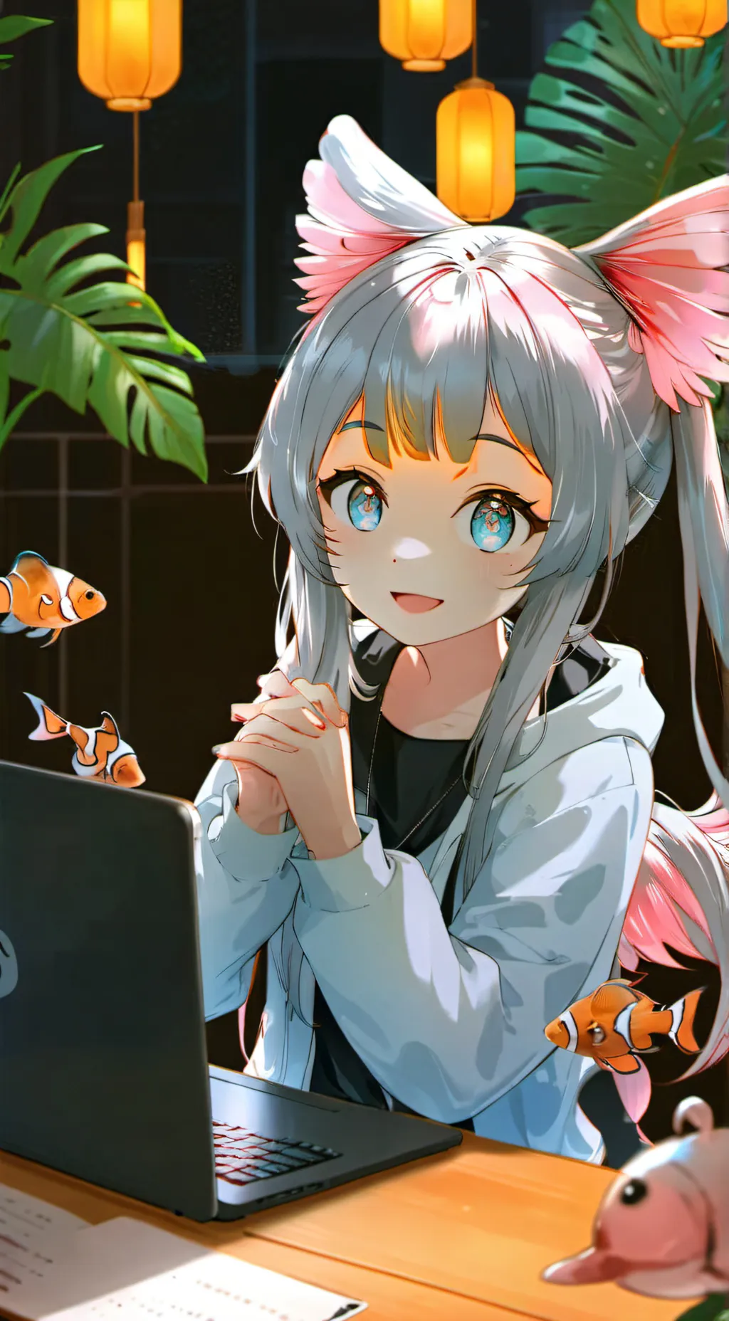 ai character: Peppy background