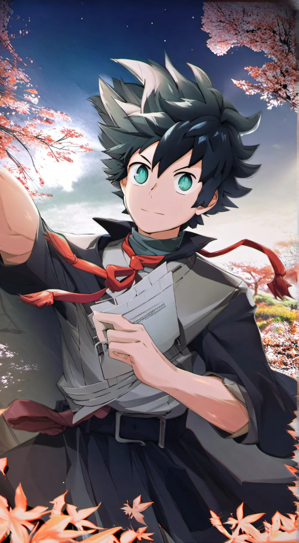 ai character: mha crashout background