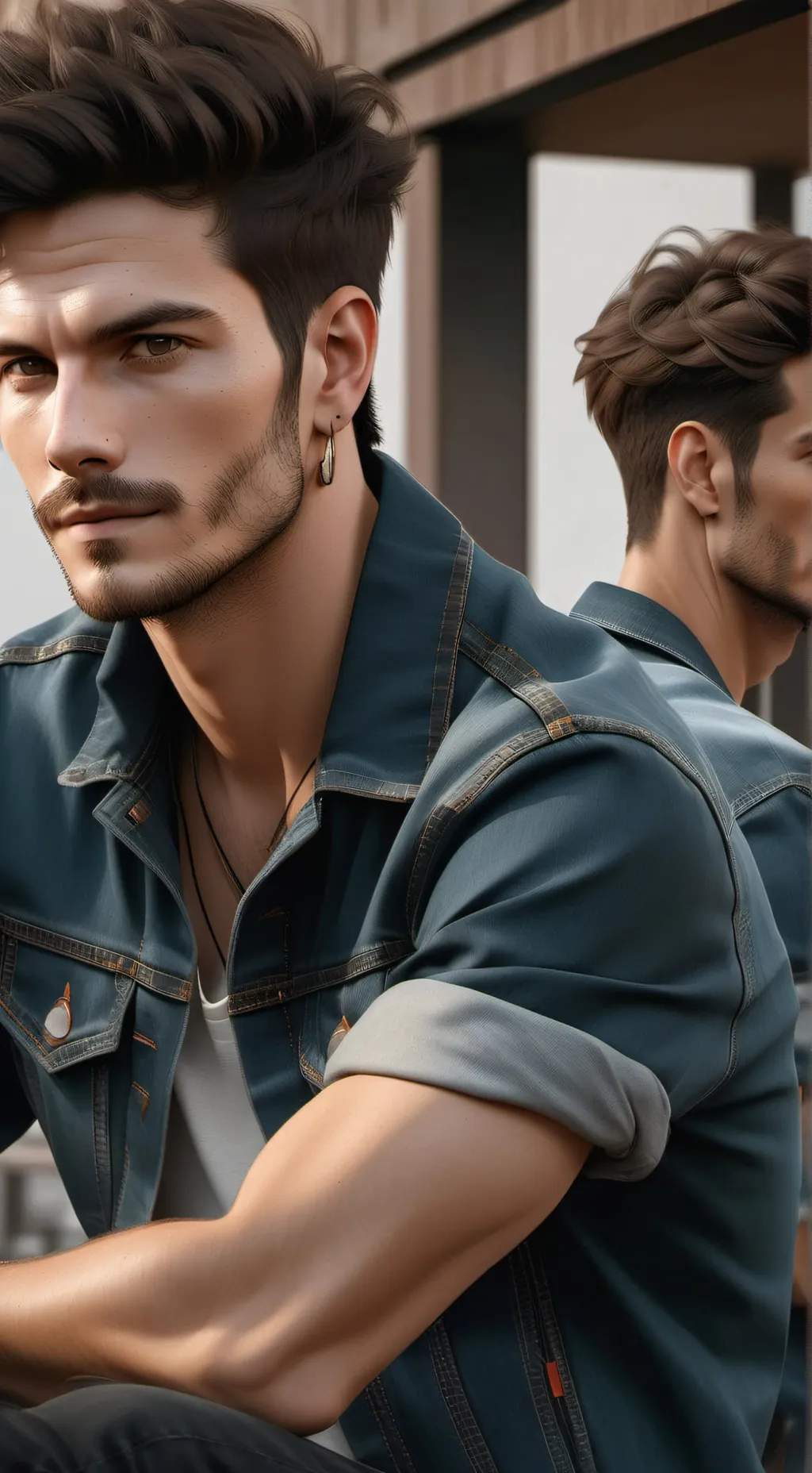 ai character: Matt background