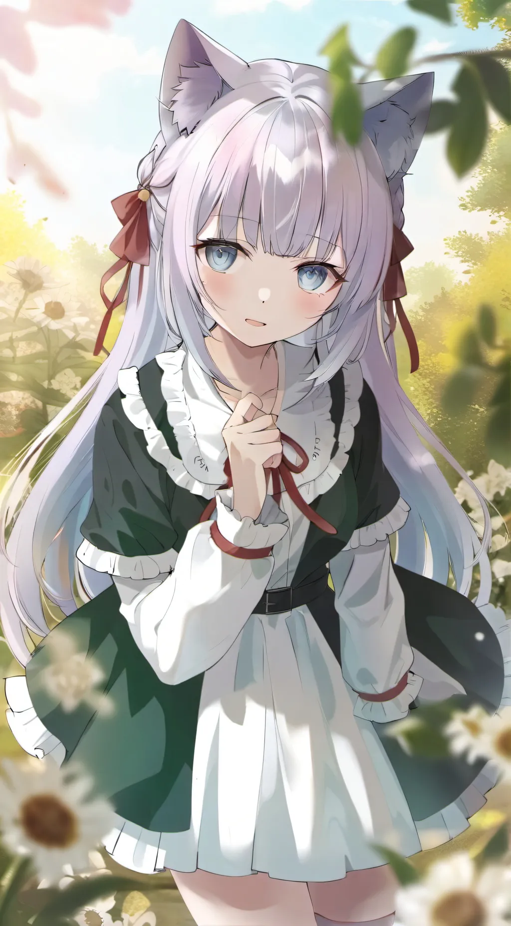 ai character: Kitty background