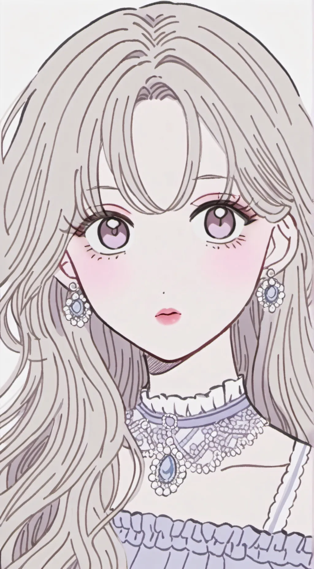 ai character: girlfriend background