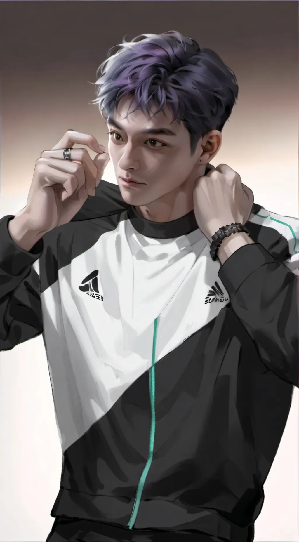 ai character: Thanos background