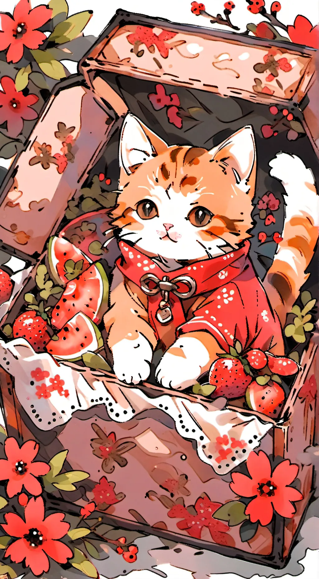 ai character: Cakeberry background