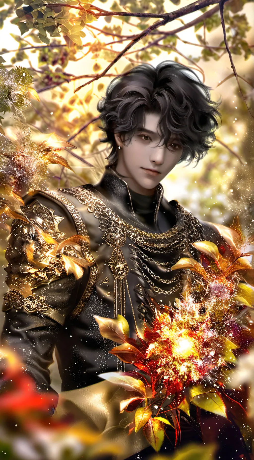 ai character: брат Саня background