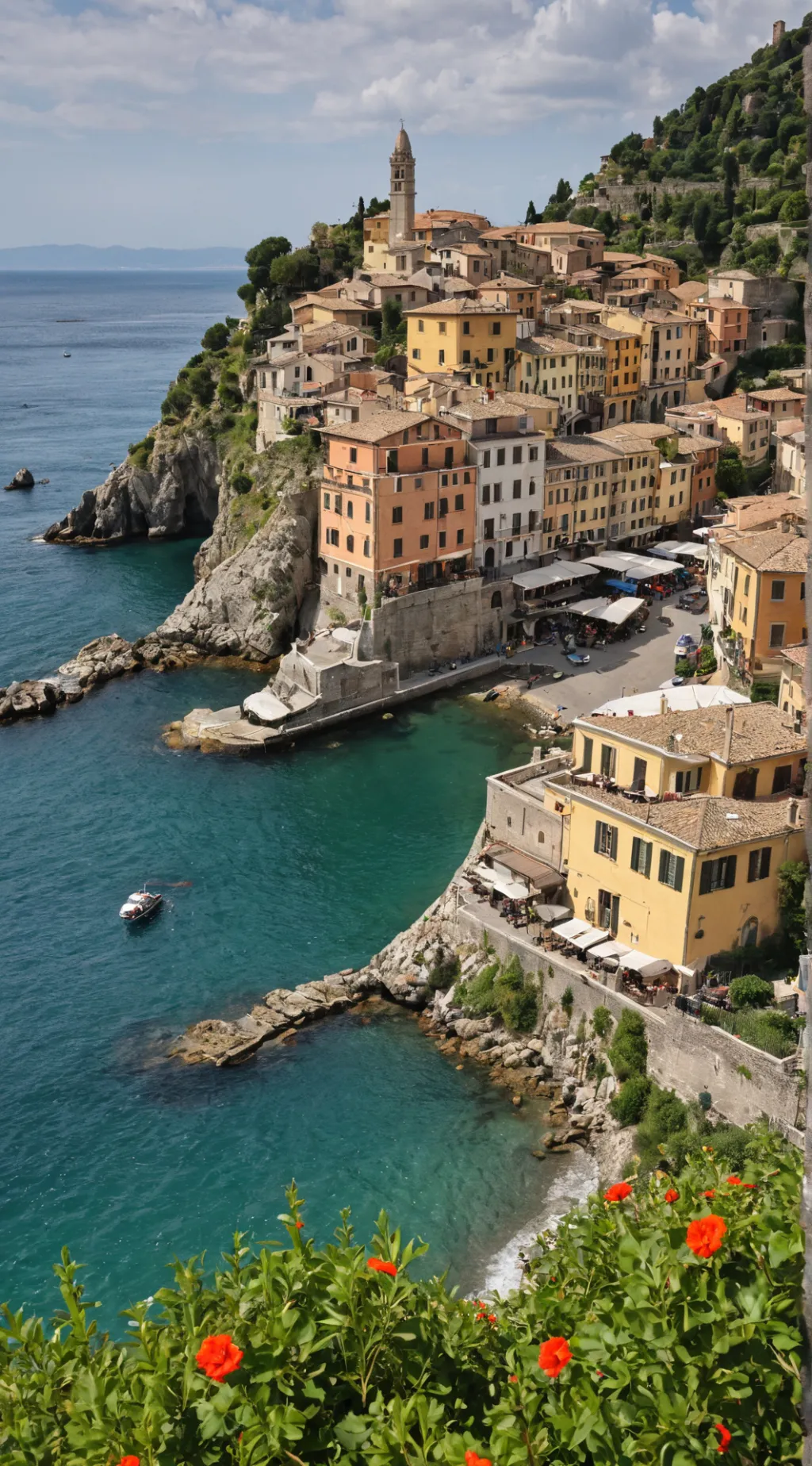 ai character: Life in Italy background