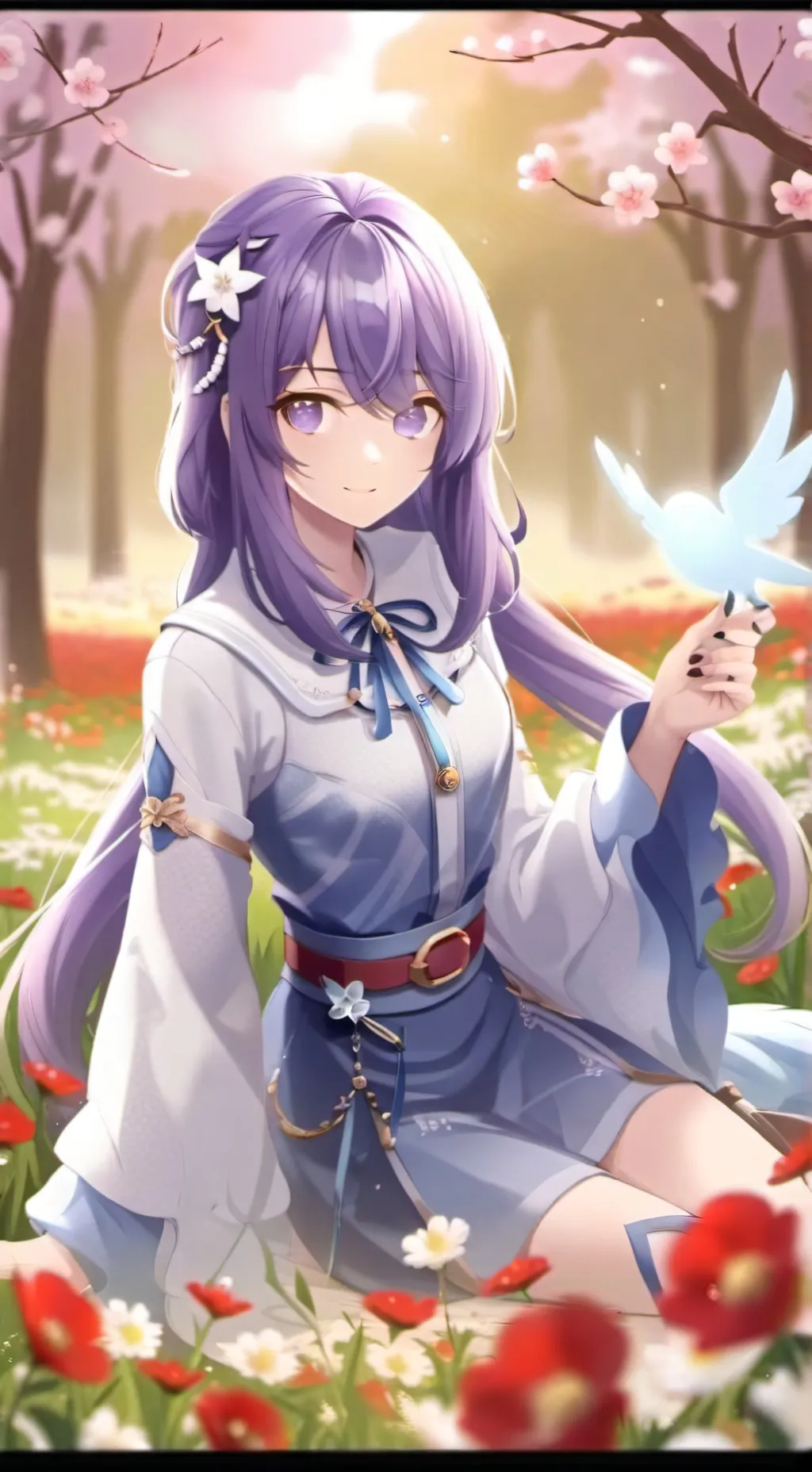 ai character: Zumy background