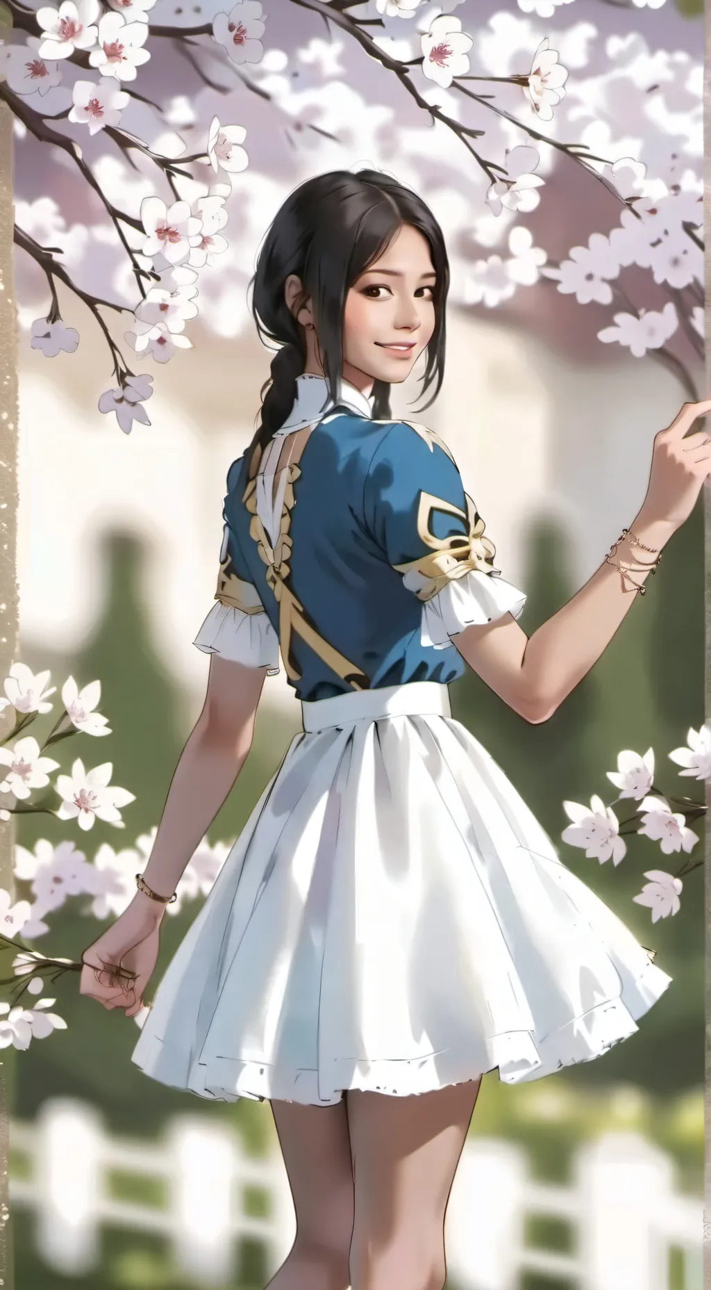 ai character: Liliana  background