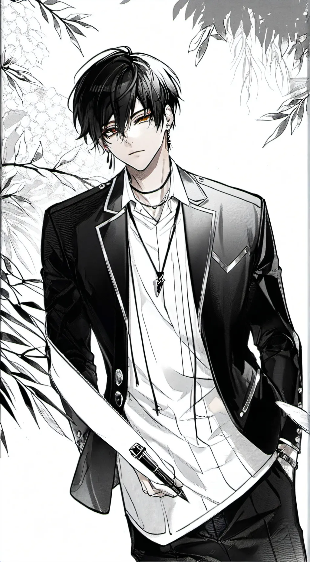 ai character: "MARCK" background