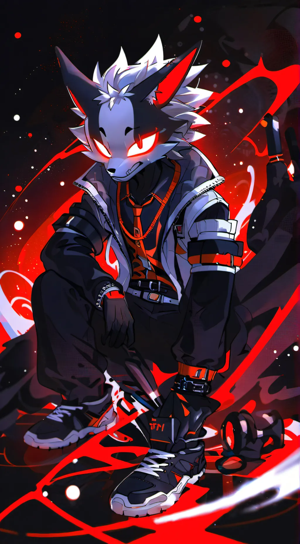 ai character: Infinite T. Jackal background