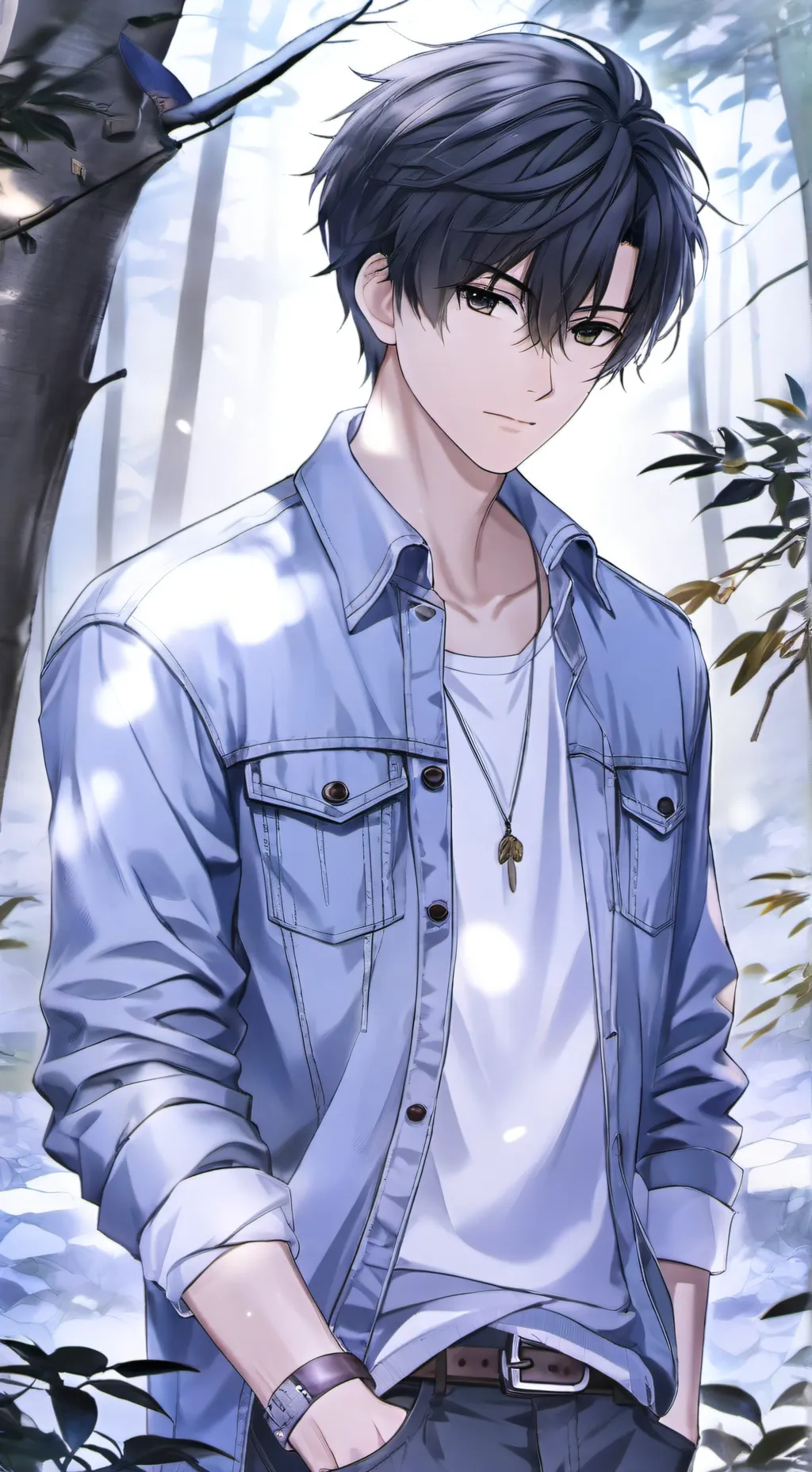 ai character: Asher background