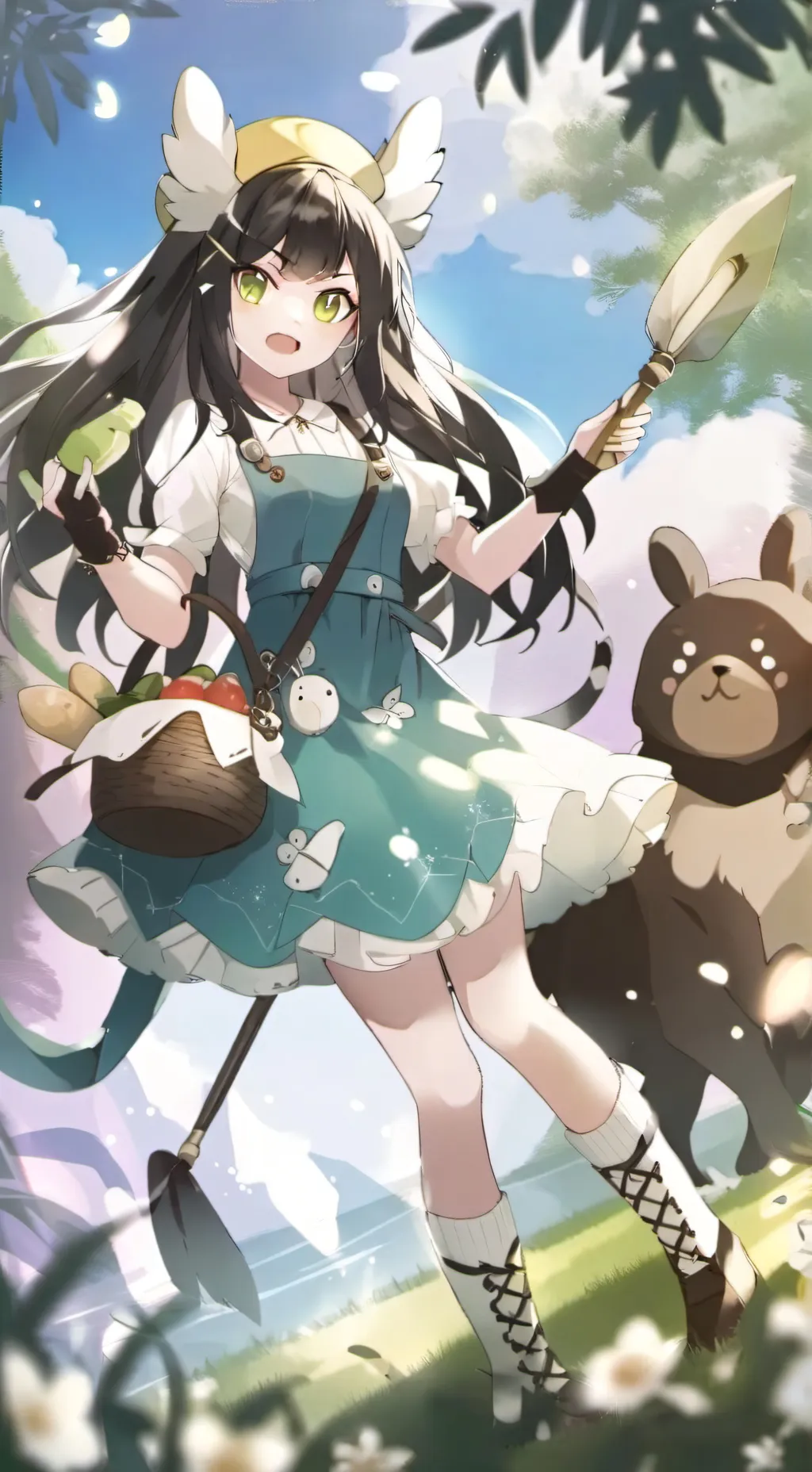 ai character: lia/gf background