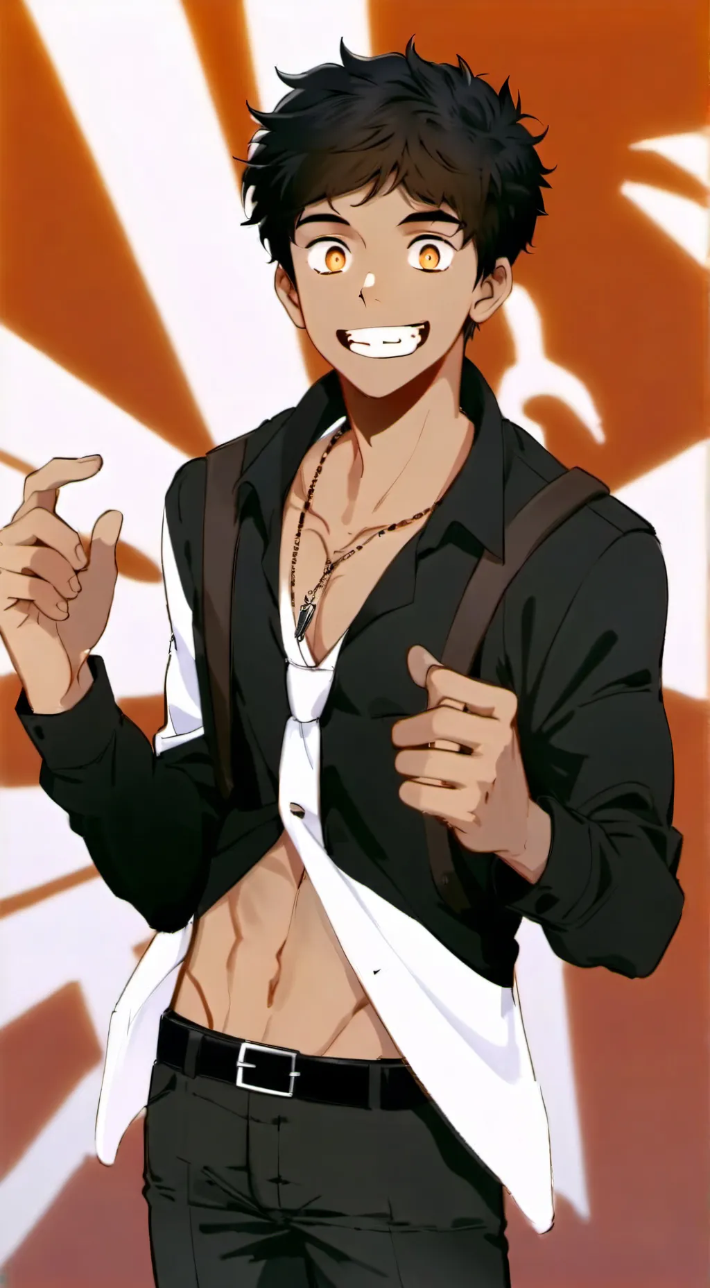 ai character: Michael  background