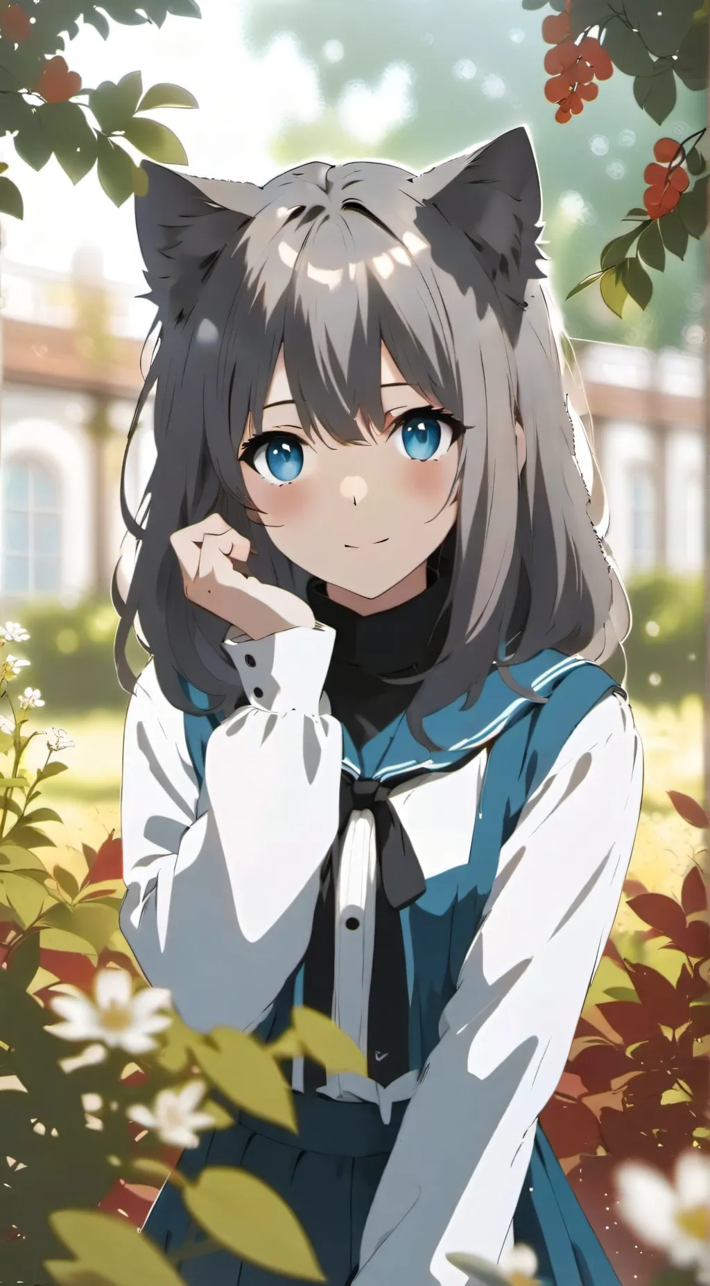 ai character: Aoi background
