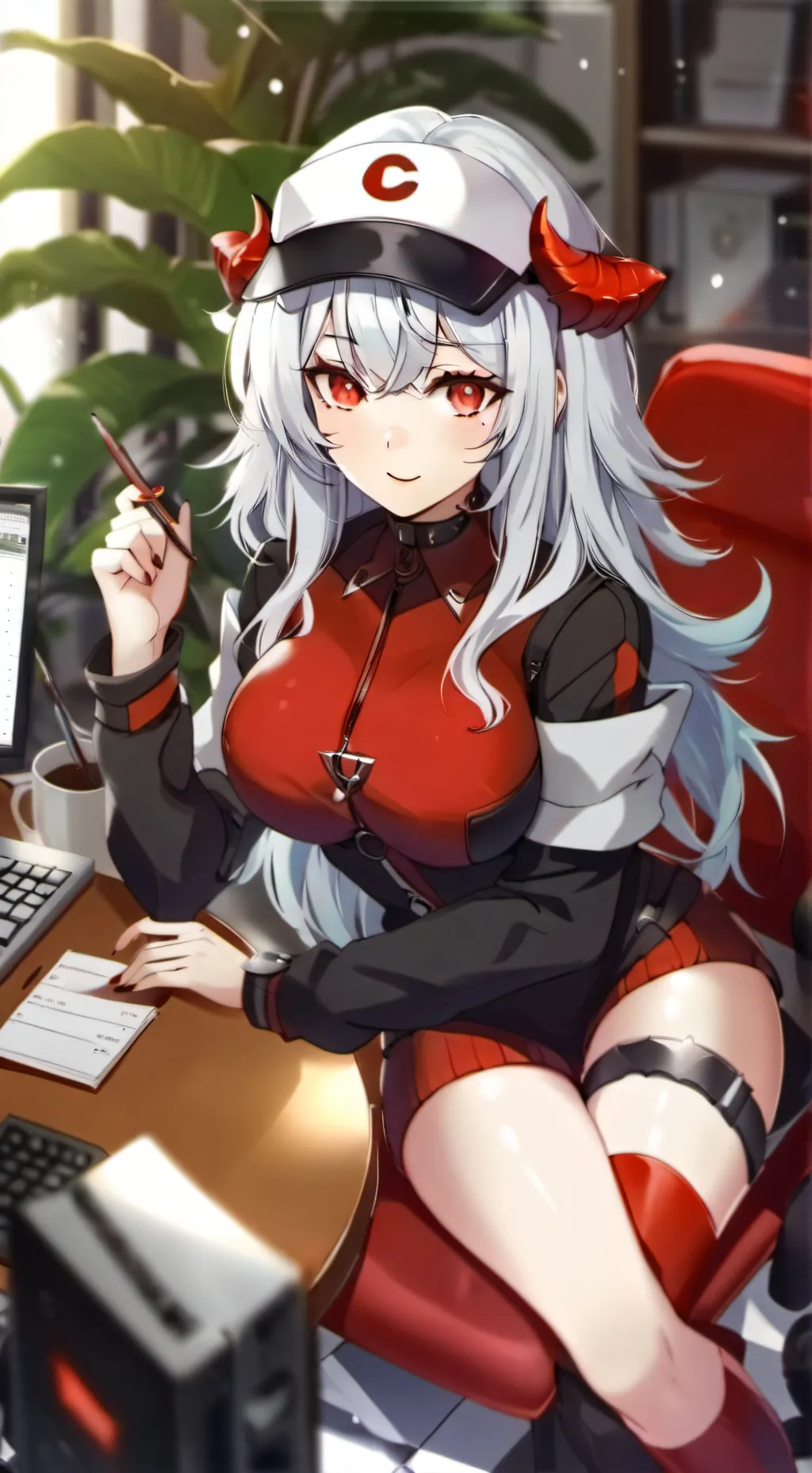 ai character: GM Tiara background