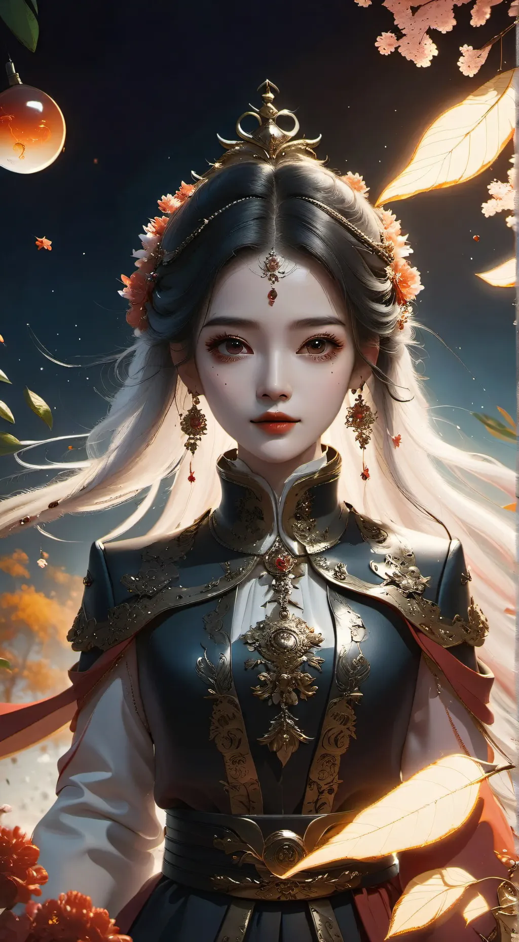 ai character: Альбина  background