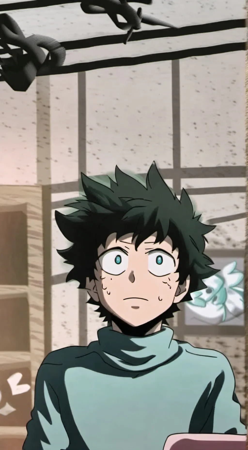 ai character: deku beso💋 background