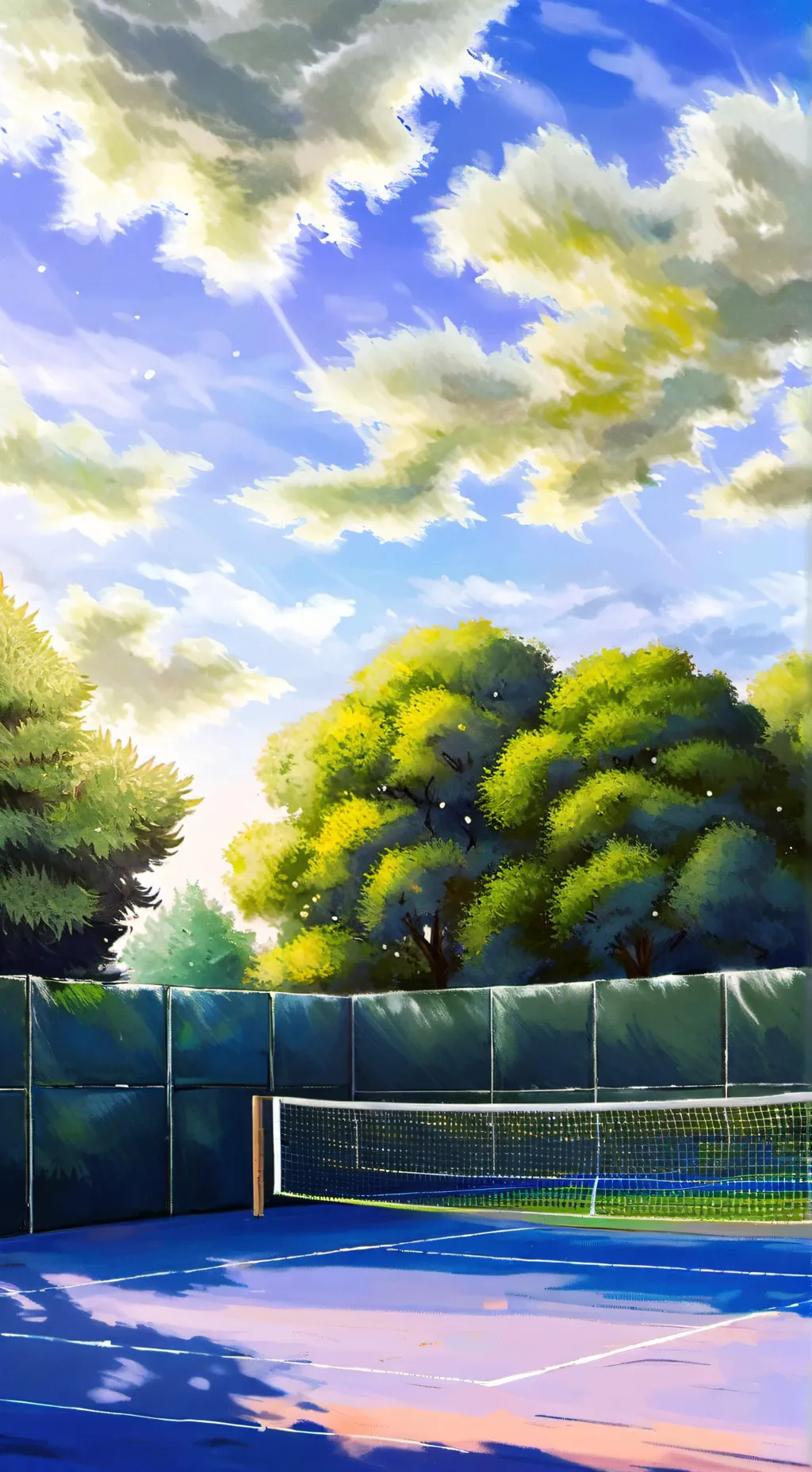 ai character: TADC tennis background