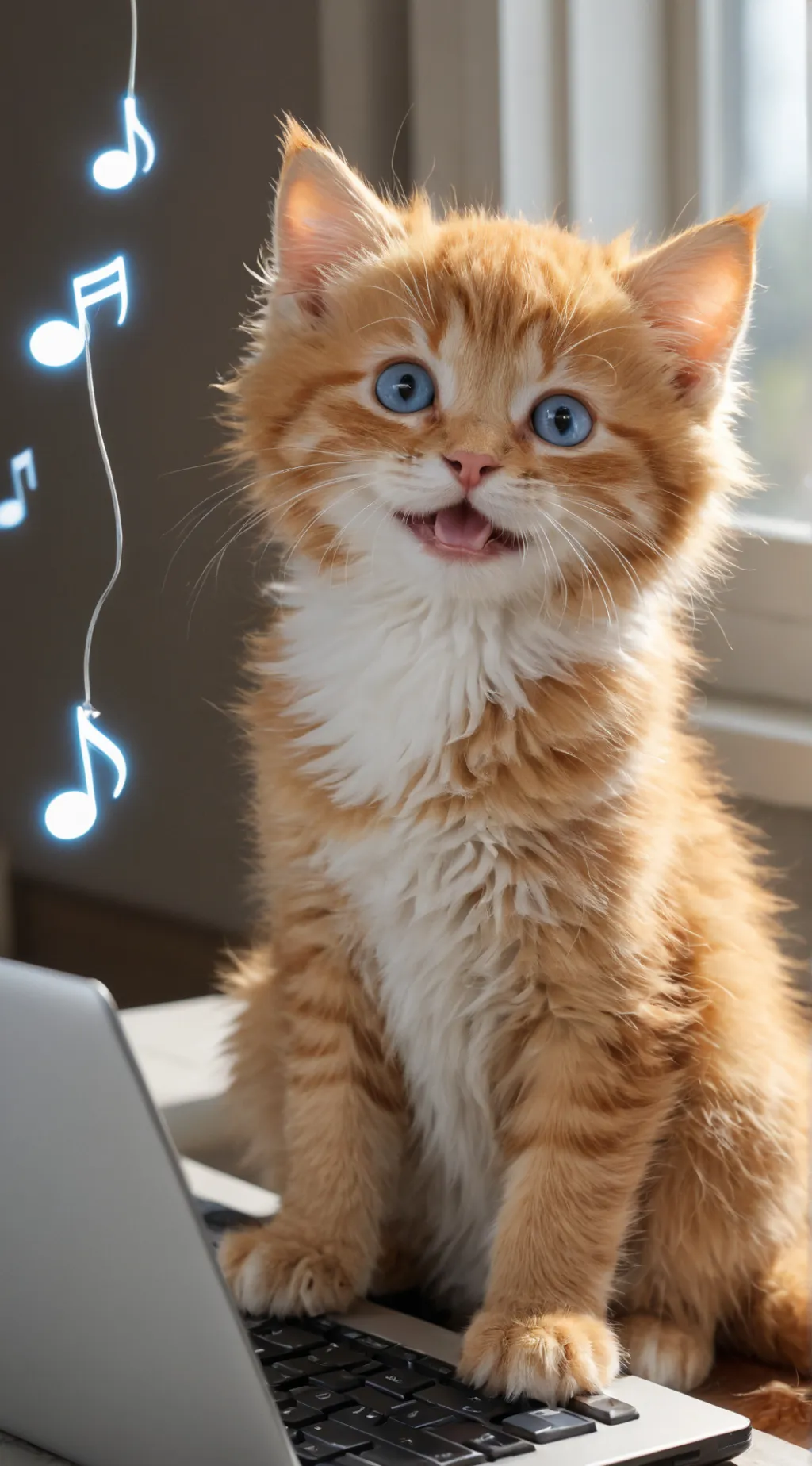 ai character: Keyboard Cat background